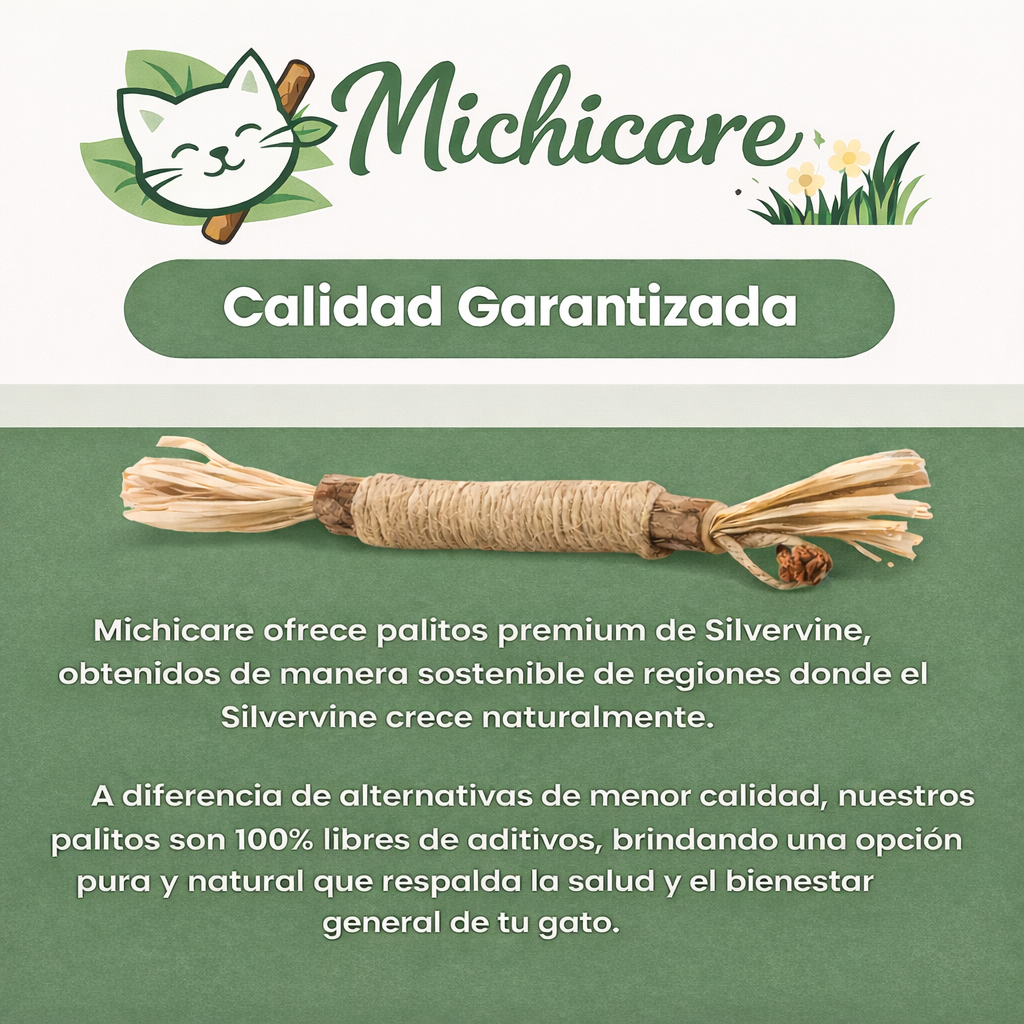 MichiCare™ Palitos Dentales Naturales